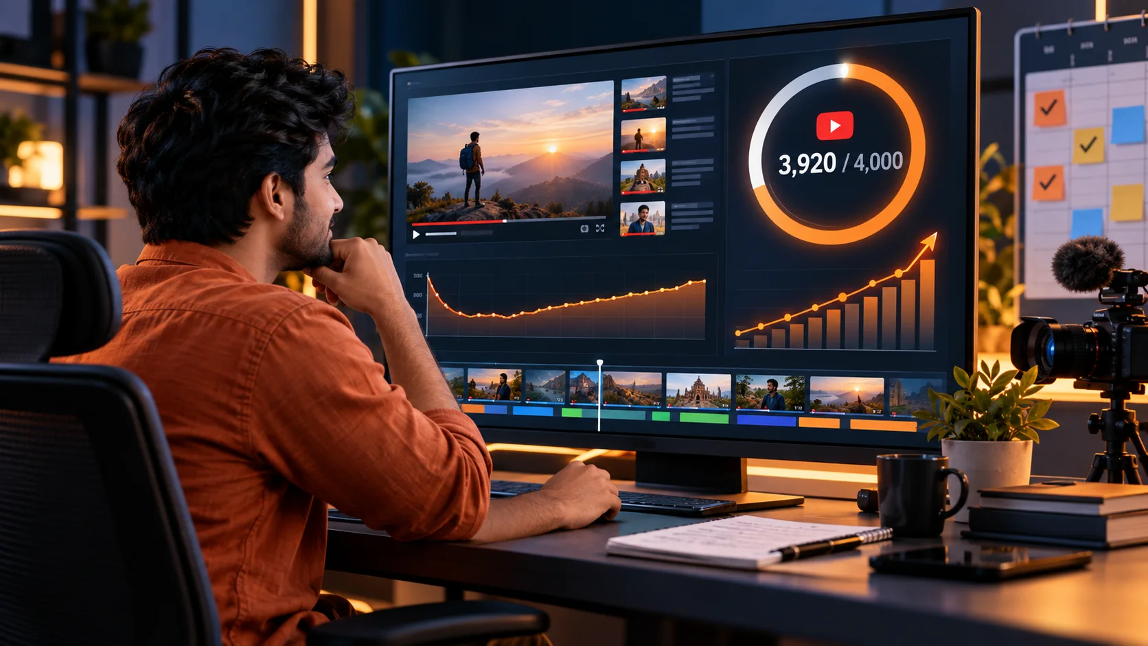 YouTube पर 4,000 Hours Watch Time कैसे पूरा करें? Practical Guide 2026