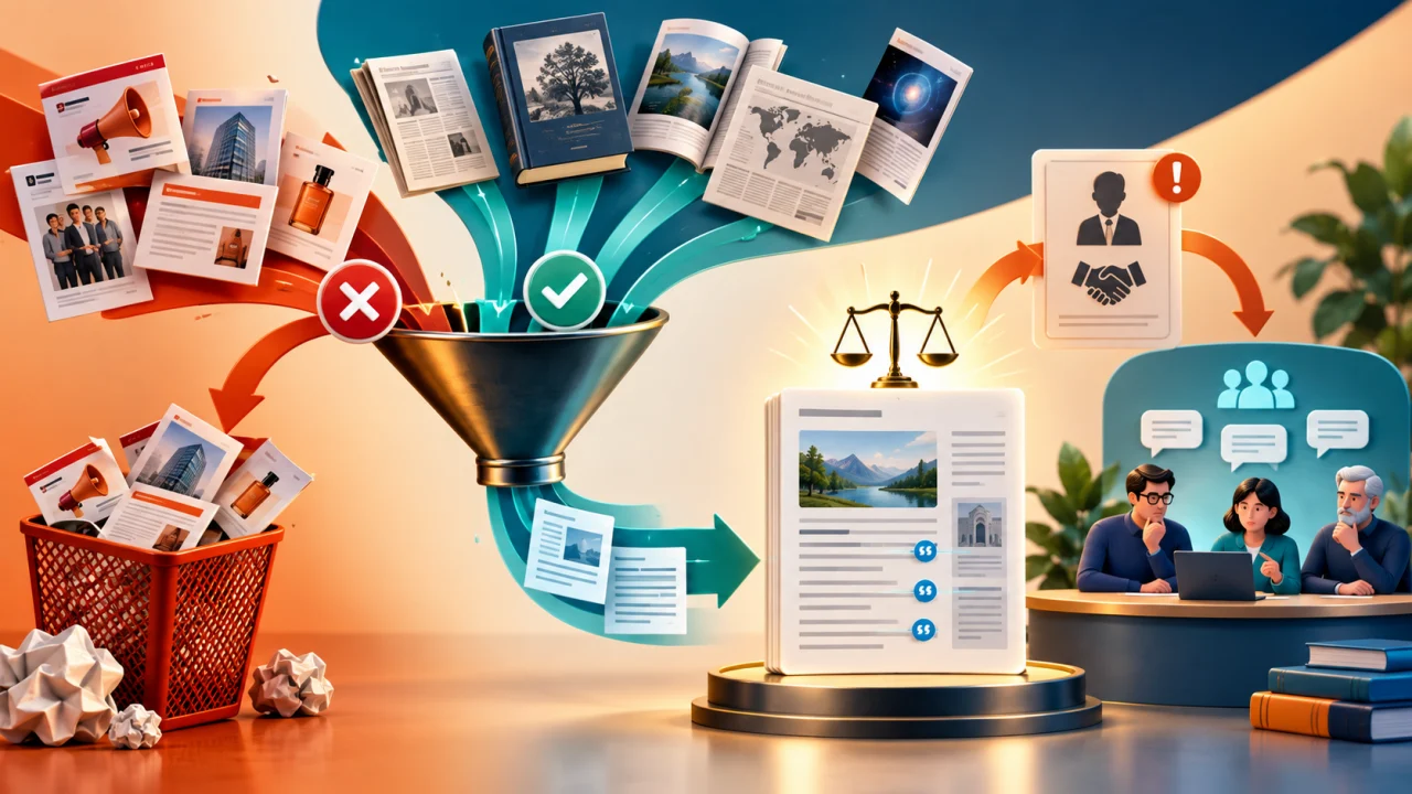 A company article begins with independent evidence, neutral writing, disclosed conflicts and community review—not marketing copy.