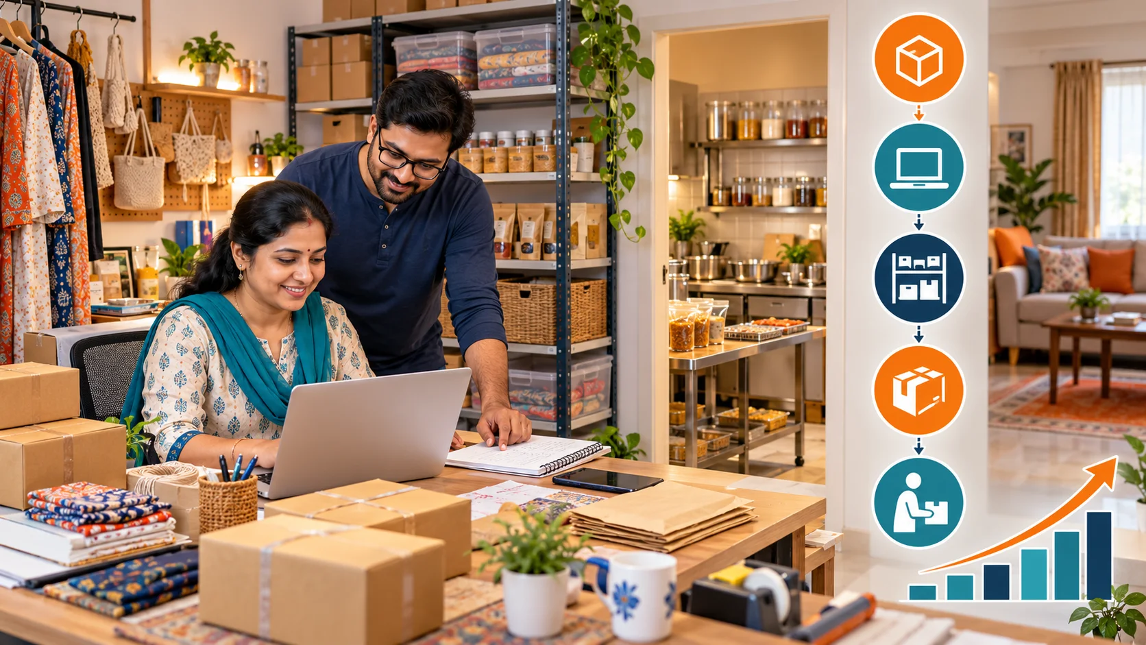 घर से Business कैसे शुरू करें? 24 Ideas और Home Operations Guide 2026