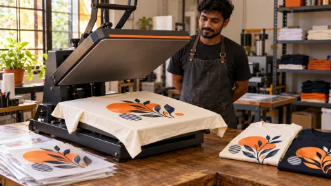 T-shirt Printing Business कैसे शुरू करें? DTF, Sublimation, Budget और Profit Guide