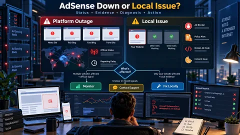 Google AdSense Down है या आपकी Website में Problem? Complete Outage Troubleshooting Guide