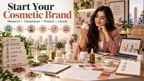 अपना Cosmetic Brand कैसे शुरू करें? India में Private Label Business की Complete Guide