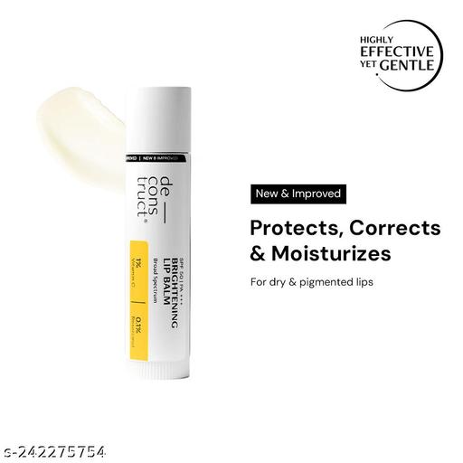 Deconstruct Brightening Lip Balm with Spf 50 - Vitamin C + Resorcinol | For Lip Lightening (4gm)