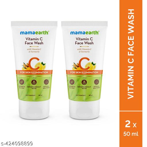 Mamaearth Vitamin c facewash 50 ml Pack of 2