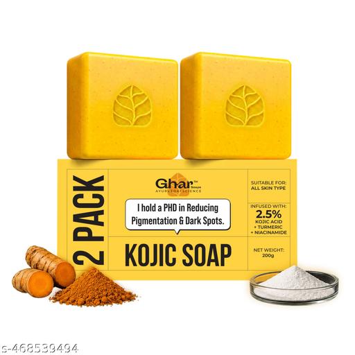 Ghar Soaps Kojic Acid Soap | For pigmentation and dark spots reduction