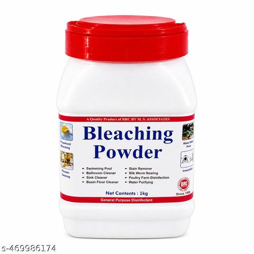 Bio Research Center BLEACHING POWDER 1000g, SUPER GRADE,Disinfectant & Sanitizer, Effectively kills bacteria, viruses, and fungi, making it ideal for water treatment, surface cleaning, and hygiene maintenance