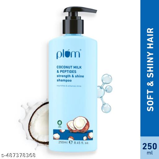 Plum Coconut Shampoo for Rough, Dry Hair with Coconut Milk and Peptides |Soft & Silky Hair I 22x Softer Hair I Shampoo for Women and Men | 250 ml