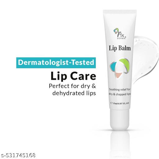 Fixderma Lip Balm With Vitamin C And Vitamin E  Lip Balm For Dark and Dry  Chapped Lips For Women & Men 15ml