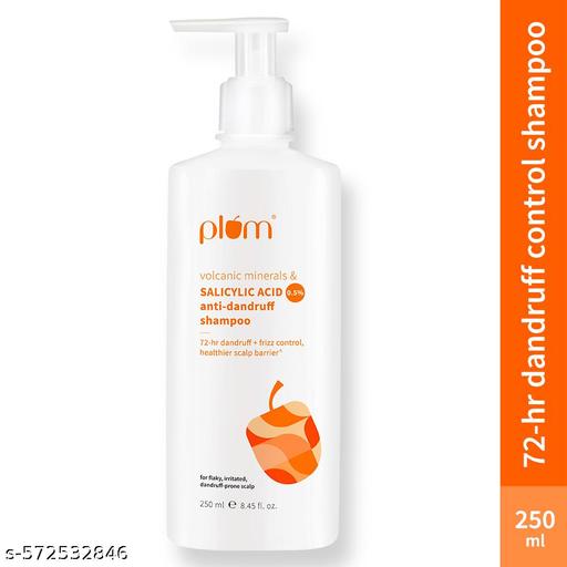 Plum Anti-Dandruff Shampoo with Volcanic Minerals & 0.5% Salicylic Acid  (250 ml)