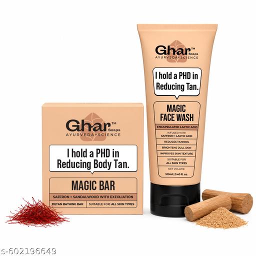 Detan Magic Combo - Magic Soap & Magic Facewash
