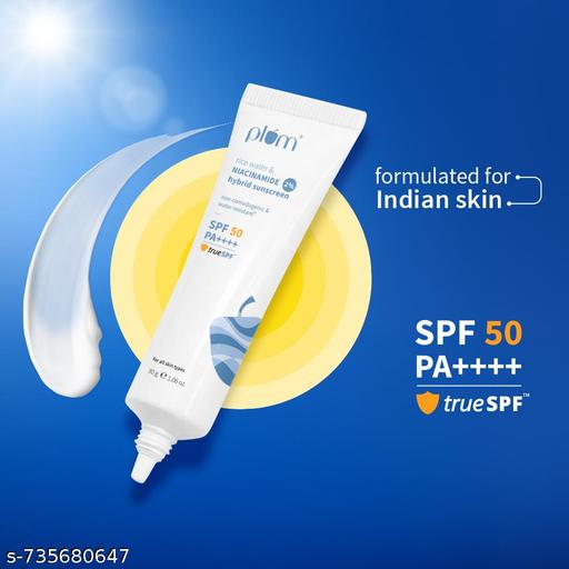 2% Niacinamide Sunscreen 30g with Rice Water SPF 50 PA++++ Sunscreen In-vivo & in-vitro tested | non-comedogenic | 4-hr water resistant 30g