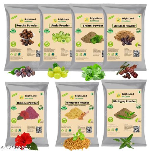 Brightland Hair Packs & Powders